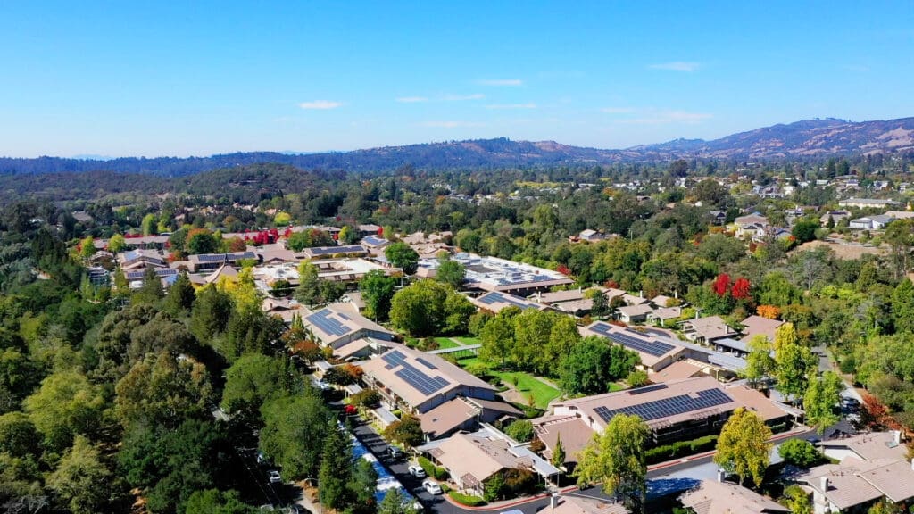 View of Spring Lake Village