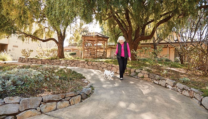 Canterbury Woods boasts a peaceful and walkable community