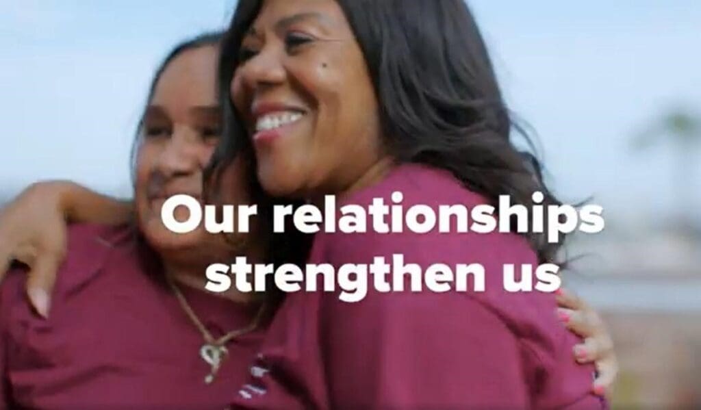 Our Relationships Strengthen Us - Link to video