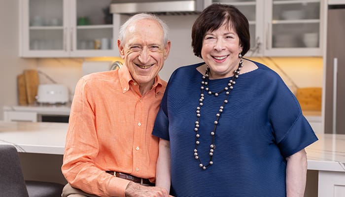 San Francisco Tower residents photographed in their home