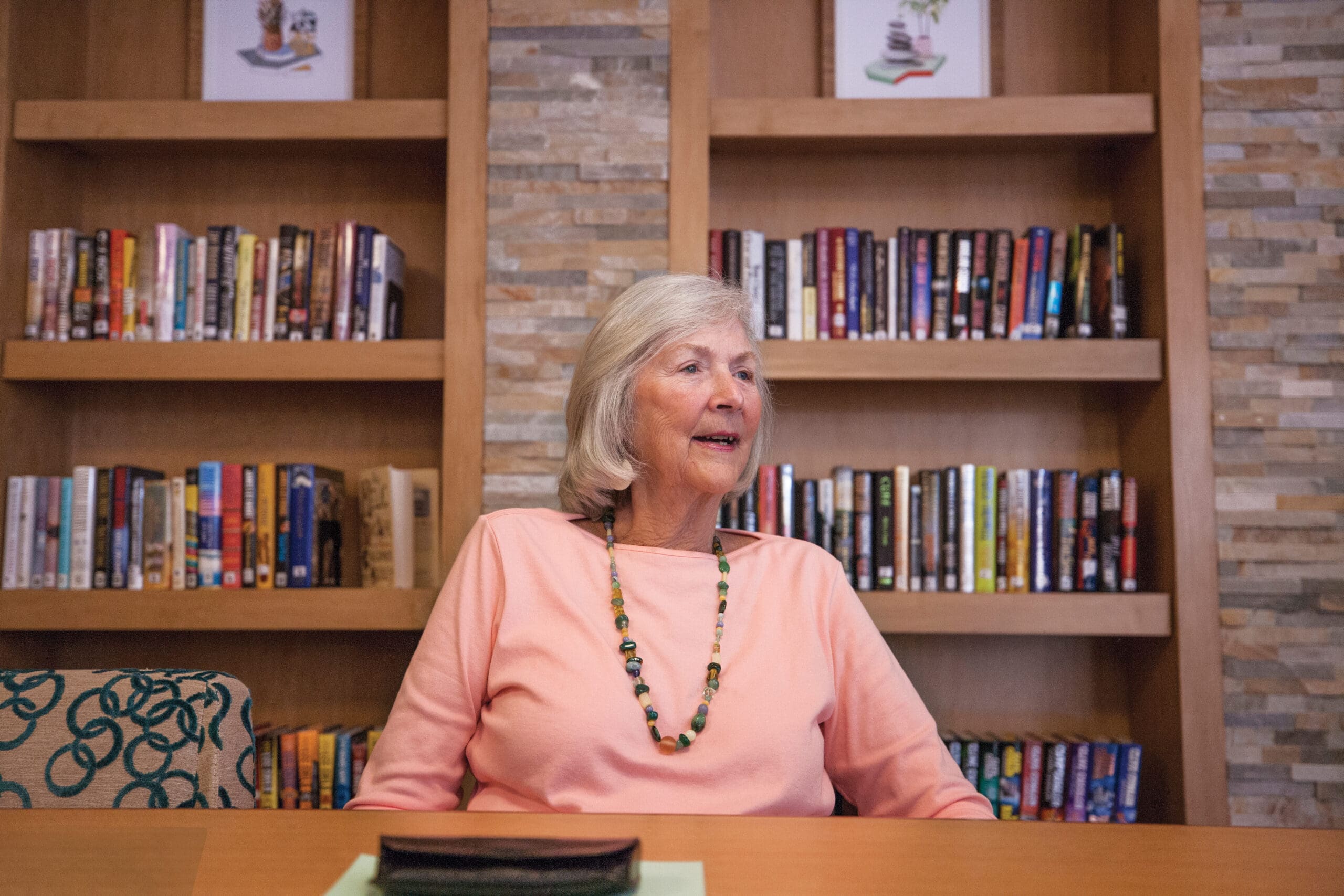 resident in library