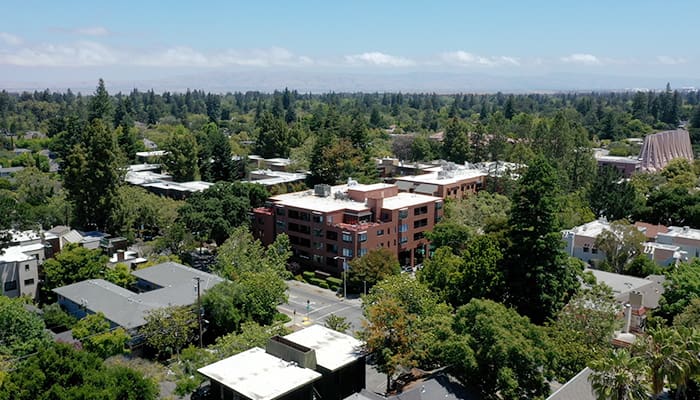 View of Webster House