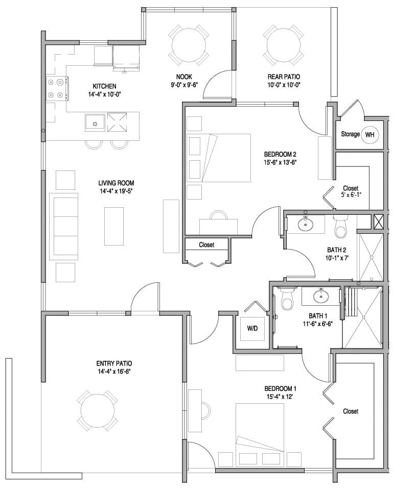 Wesley Palms Verbana Floor Plan